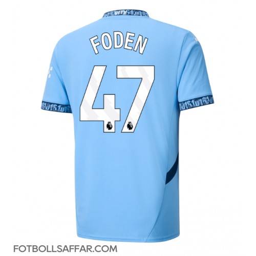 Manchester City Phil Foden #47 Hemmatröja 2024-25 Kortärmad